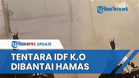 Detik Detik Tentara Israel Ditembaki Secara Brutal Dari Jarak Dekat