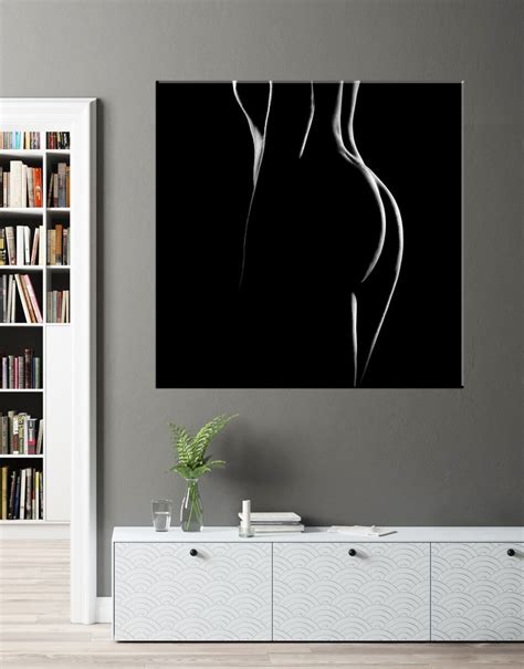 Nudity Wall Art Erotic Canvas Erotic Art Decor Female Etsy