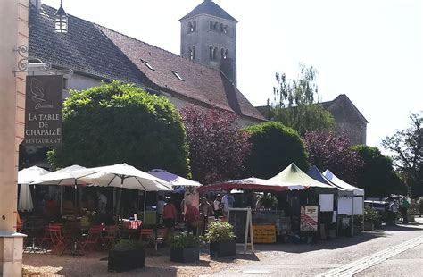 Marché de Chapaize Tourisme Local Le Chant des prés