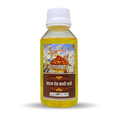 Almondbadam Rogan Edible Oil Pure Natural And Cold Pressed 100ml