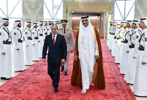 A "new era in relations" on the horizon between Egypt and Qatar