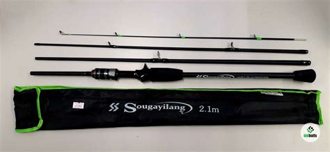 Купить Спиннинг кастинговый трэвел, 4х-частник SOUGAYILANG 210M 0.8-5g ...