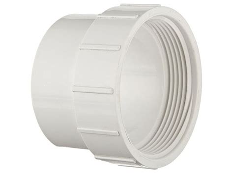 6 PVC Cleanout Adaptor Sewer And Drain Fitting X Female