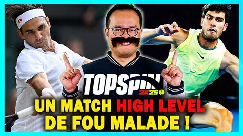 Topspin 2k25 Le Meilleur Match Que Vous Verrez Rémi Ercolani 2k Vs Laurely Jeuxactu Youtube