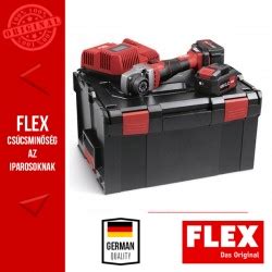 FLEX BME 18 0 EC 5 0 SET Akkumulátoros TRINOXFLEX alapgép szett 18 0 V