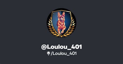 Loulou 401 Twitter Instagram TikTok Twitch Linktree