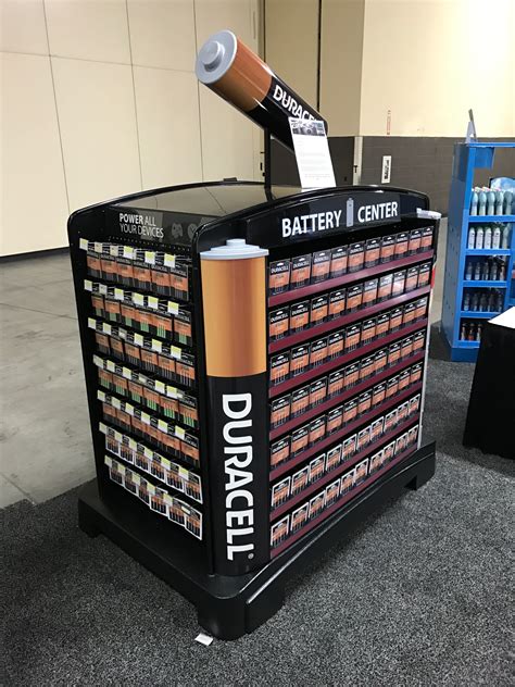 Duracell Free Standing Unit Looking To Get Noticed With Your Point Of