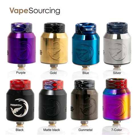 Hellvape ReBirth RDA 24mm BF Rebuildable Dripping Atomizer | VapeSourcing