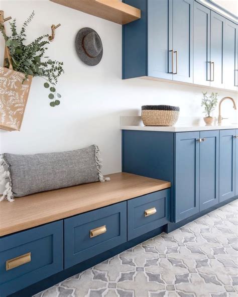 Pin By Caroline Nyambura On Inspiration Modern Laundry Rooms Blue