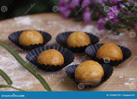 Indonesian Pineapple Tart Cookies Or Nastar Stock Image Image Of