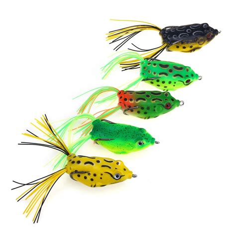 Buy Wholesale China Topwater Frog Lure Bass Trout Realistic Prop