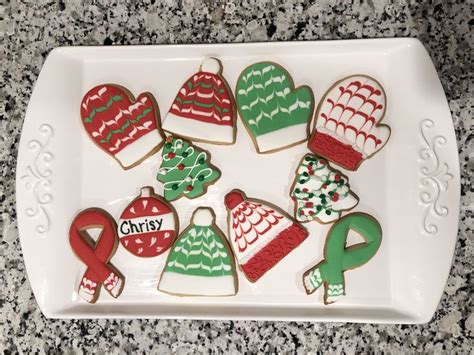 Christmas Winter Theme Cookies By Chrisys Creations