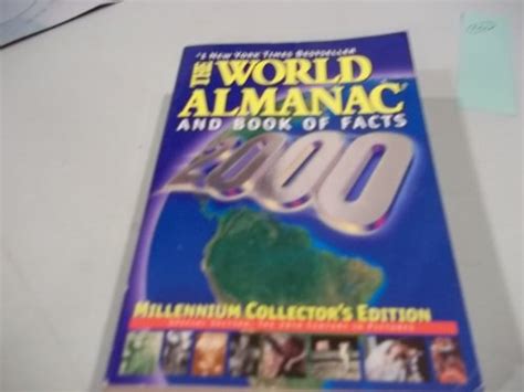 The World Almanac and Book of Facts 1999 by World Almanac: new (1998 ...