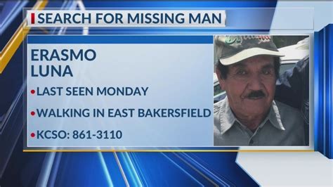 Kcso Looking For Missing 74 Year Old Man Erasmo Luna Youtube