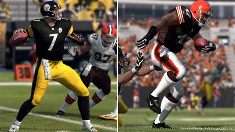 Madden Nfl 12 Player Ratings Steelers And Browns