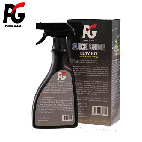 Pg Perma Glass Quick Shine Clay Kit Ml Gm Clay Pgmall