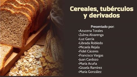 Cereales Y Tuberculos