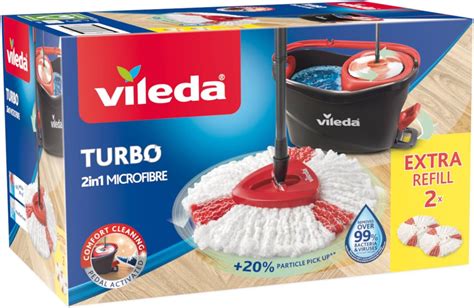 Vileda Easy Wring Clean Turbo Mop And Bucket Set