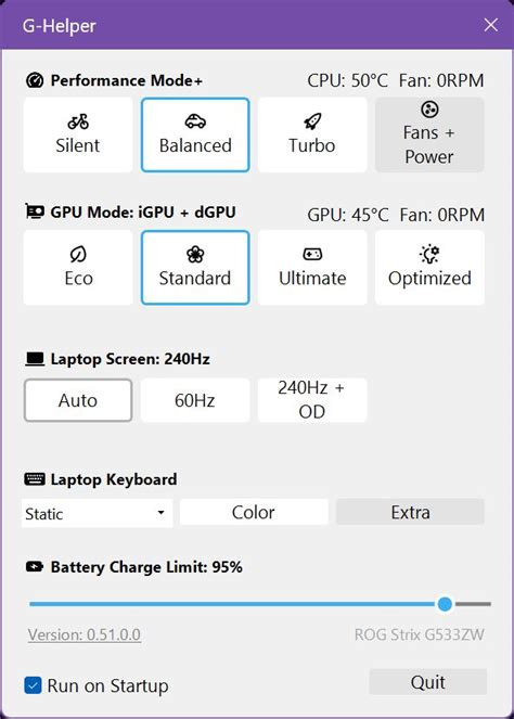 G Helper The Armoury Crate Alternative For ASUS Gaming Laptops