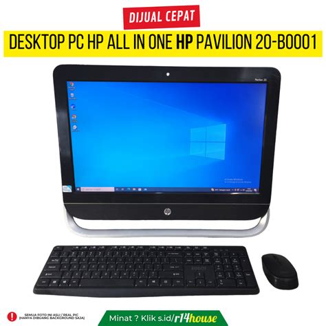 Jual DESKTOP PC ALL IN ONE HP PAVILION 20 B0001 MATI PERLU SERVICE