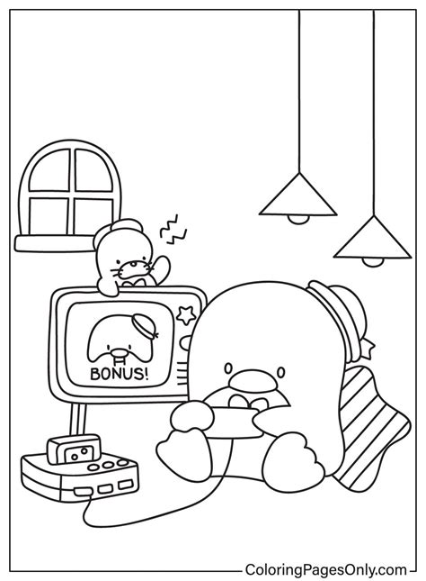 Coloring Page Tuxedo Sam Free Printable Coloring Pages