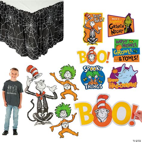 Dr Seuss™ Value Halloween Trunk Or Treat Decorating Kit 10 Pc