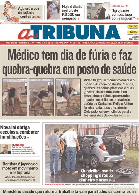 Capa A Tribuna Quarta De Maio De