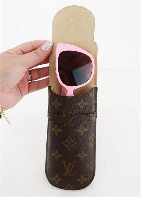 Louis Vuitton Monogram Glasses Case Dac