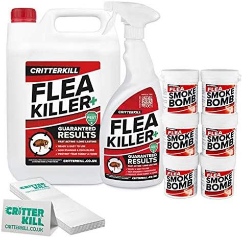 Critterkill Flea Killer Kit For High Level Home Infestation