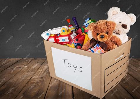 premium photo box full  toys