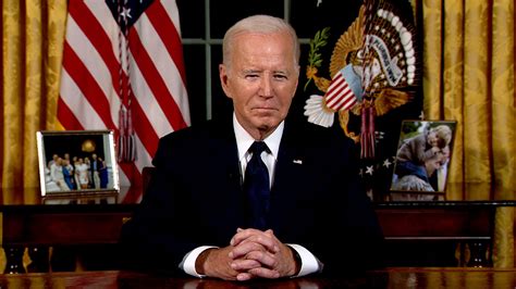 NOW US President Biden Makes Primetime Address On Wars In The Middle