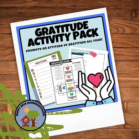 Gratitude Activities for Kids - Etsy | Gratitude activities, Activities ...