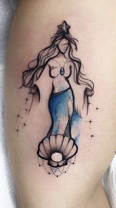 Pin em decalque Tatoo iemanja Tatuagem de iemanjá Tatuagem de orixas