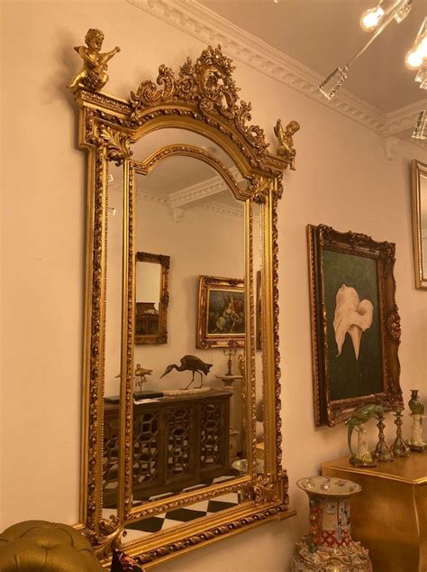 Casa Padrino Baroque Mirror Gold Handmade Antique Style Wall Mirror