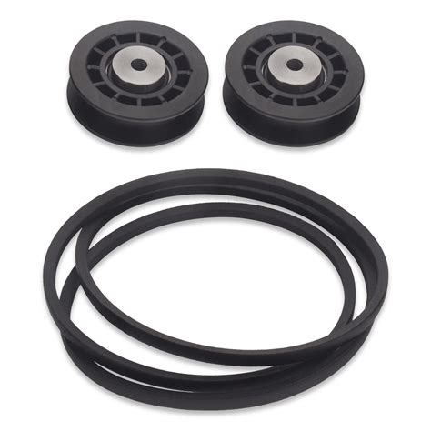 Braveboy 2 X Lawn Mower Idler Pulley 587973001 581904001 And 1 X Belt 580364610 Kit