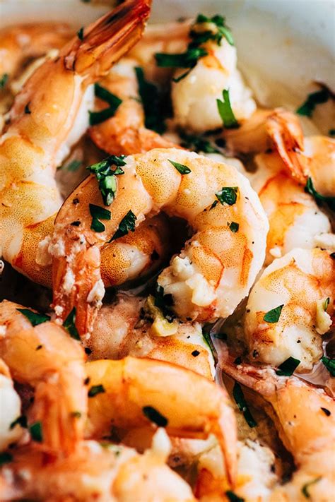 White Wine Garlic Baked Shrimp Life As A Strawberry