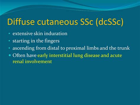 PPT Systemic Sclerosis Scleroderma PowerPoint Presentation Free