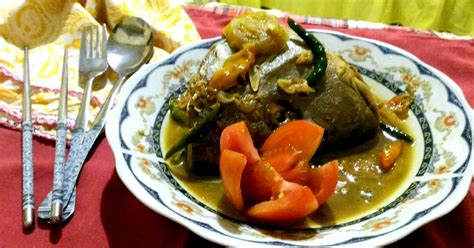 Resep Kepala Ikan Kakap Cabe Ijo Oleh Pawon Ndeso Artikah Cookpad