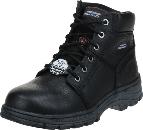 Amazon Skechers For Work Mens Workshire Relaxed Fit Work Steel Toe