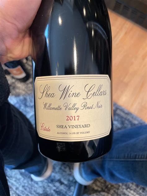 2017 Shea Wine Cellars Pinot Noir Estate Shea Vineyard Usa Oregon