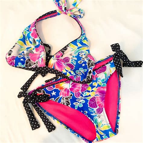 Hobie Neon Print Mix Bikini Gem