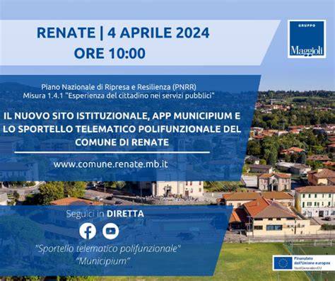 Presentazione Online Del Nuovo Sito Istituzionale App Municipium E Lo