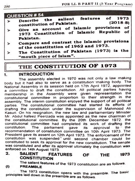 Constitution of Pakistan 1973 | Download Free PDF | State Government ...