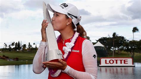 Minjee Lee Comes From 5 Shots Back To Win The Lotte Championship Presented By Hershey News