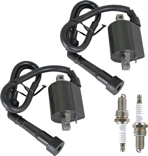 Amazon WFLNHB 2PC Ignition Coil Spark Plugs Replacement For Yamaha