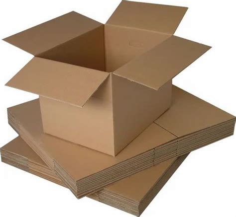 Brown Cardboard Corrugated Carton Box At Rs Piece In Navi Mumbai