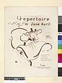 Category Jane Avril from Le Café Concert by Henri de Toulouse Lautrec