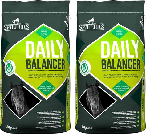 Spillers Daily Balancer Horse Feed 15kg X 2 Mint And Rosemary Contains