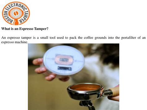 PPT - BOSeTamper – Elevating the Espresso Experience with Precision ...