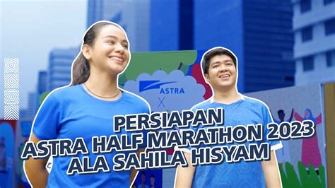 PEMANASAN SEBELUM IKUTAN XTRAMILE ASTRA HALF MARATHON 2023 YouTube